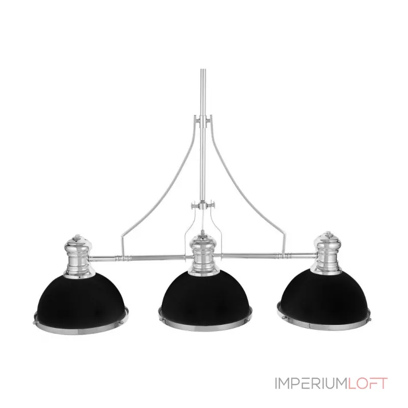 Подвесной светильник Lumina Deco Ettore LDP 710-3 BK+CHR