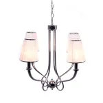 Хрустальная подвесная люстра Lumina Deco Lorinta LDP 7008-4 WT от ImperiumLoft