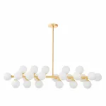 Люстра на штанге Lumina Deco Marsiada LDP 6033-24 GD