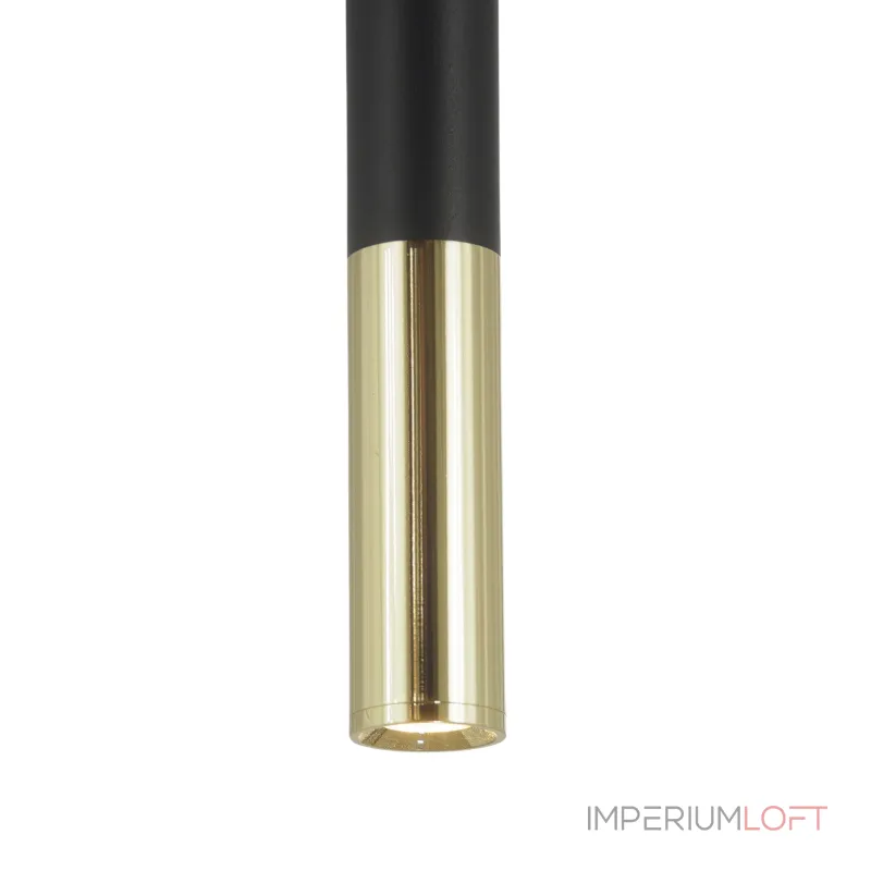 Подвесной светильник Lumina Deco Tuba LDP 1100-500 BK+GD