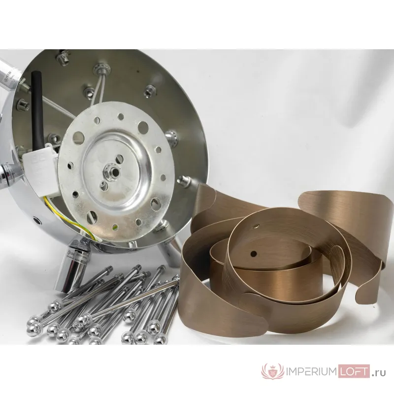 Потолочная люстра Lussole Loft LSA-5917-09 от ImperiumLoft