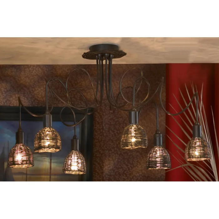 Потолочная люстра Lussole Ancona LSN-1003-06 от ImperiumLoft