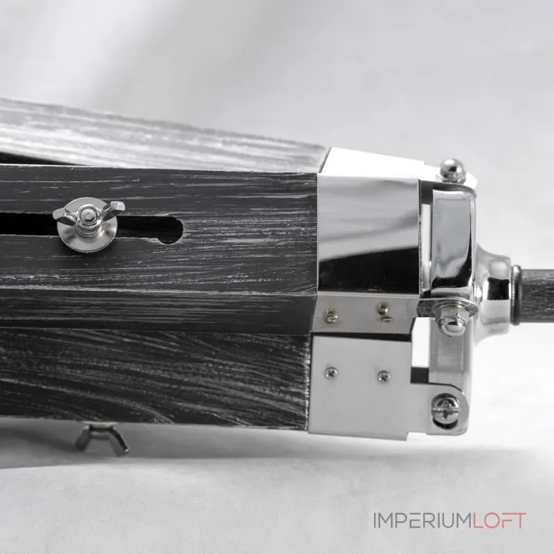 Торшер LGO Amistad LSP-0554 Цвет арматуры серый Цвет плафонов черный от ImperiumLoft Торшер LGO Amistad LSP-0554 Цвет арматуры серый Цвет плафонов черный от ImperiumLoft