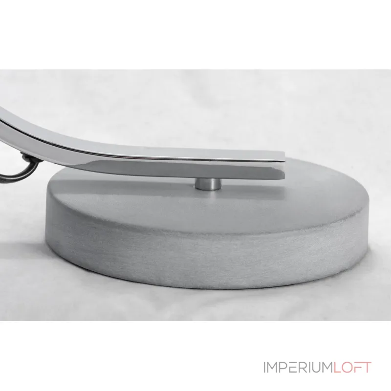 Настольная лампа декоративная LGO Falcon LSP-0560 Цвет арматуры хром Цвет плафонов серый от ImperiumLoft Настольная лампа декоративная LGO Falcon LSP-0560 Цвет арматуры хром Цвет плафонов серый от ImperiumLoft