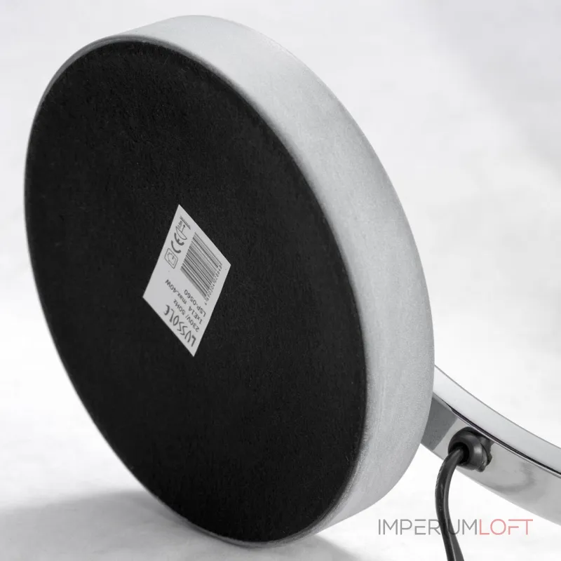 Настольная лампа декоративная LGO Falcon LSP-0560 Цвет арматуры хром Цвет плафонов серый от ImperiumLoft Настольная лампа декоративная LGO Falcon LSP-0560 Цвет арматуры хром Цвет плафонов серый от ImperiumLoft