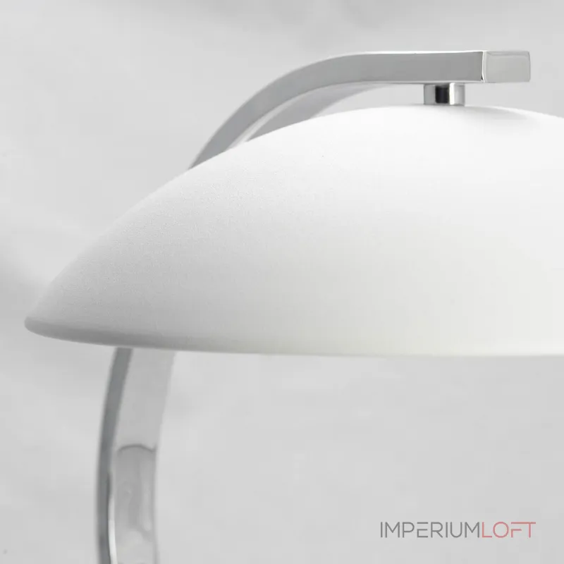 Настольная лампа декоративная LGO Falcon GRLSP-0558 Цвет арматуры хром Цвет плафонов белый от ImperiumLoft Настольная лампа декоративная LGO Falcon GRLSP-0558 Цвет арматуры хром Цвет плафонов белый от ImperiumLoft