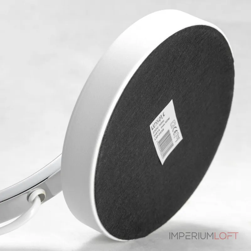 Настольная лампа декоративная LGO Falcon GRLSP-0558 Цвет арматуры хром Цвет плафонов белый от ImperiumLoft Настольная лампа декоративная LGO Falcon GRLSP-0558 Цвет арматуры хром Цвет плафонов белый от ImperiumLoft