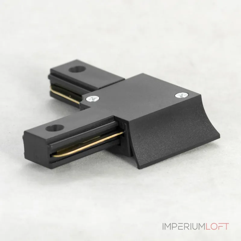 Угловой коннектор черный 10325