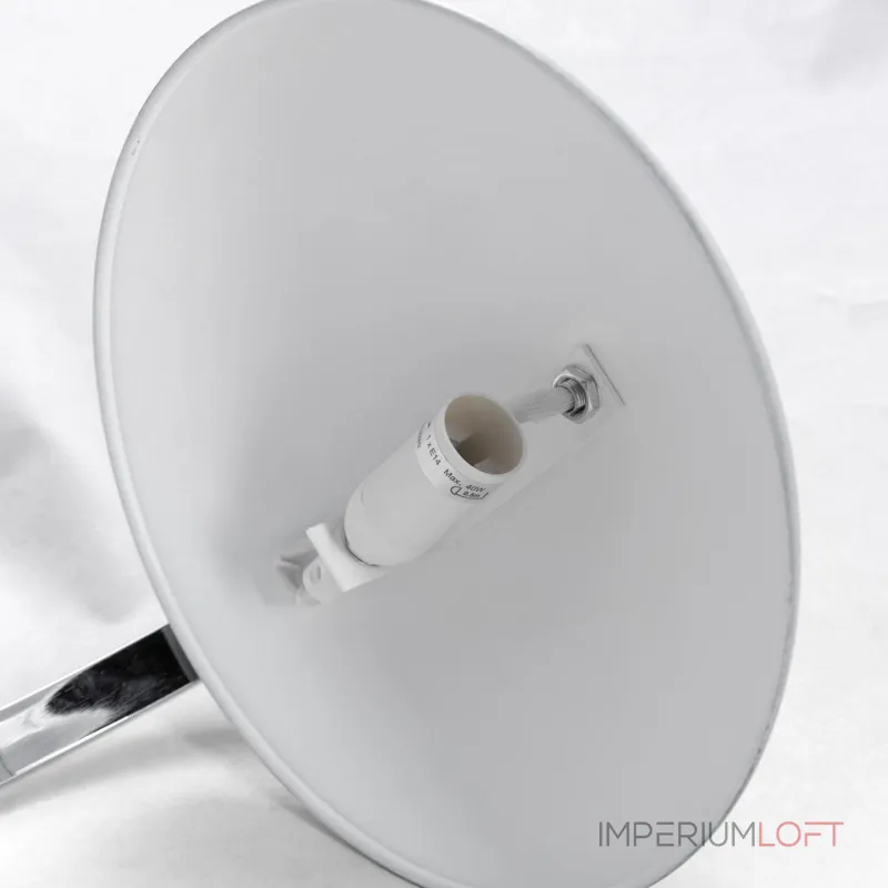 Настольная лампа декоративная LGO Falcon GRLSP-0560 Цвет арматуры хром Цвет плафонов серый