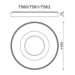 Потолочный светильник Mantra COIN 7562