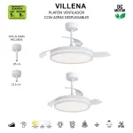 Потолочная люстра-вентилятор Mantra VILLENA 9550