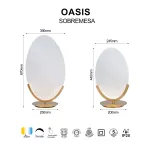 Настольная лампа Mantra OASIS 9652