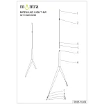 Подвесной модульный светильник без основания Mantra ARRECIFE 9229