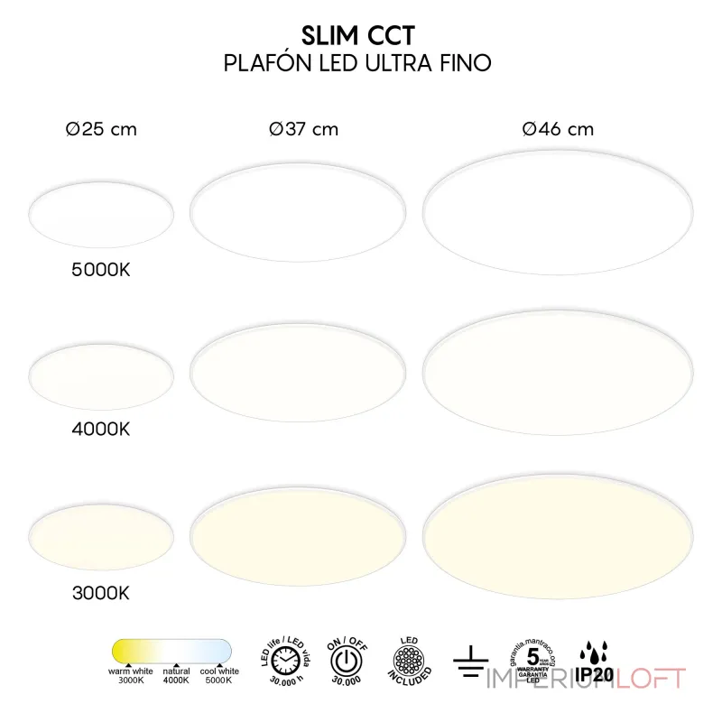 Потолочный светильник Mantra SLIM 8691 Потолочный светильник Mantra SLIM 8691