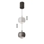 Подвесной светильник Mantra ROLLER 8405