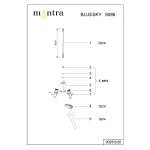 Набор установочных креплений для 9095B Mantra BLUE SKY 9088