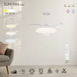 Потолочная люстра-вентилятор Mantra SLIM FAN 9008
