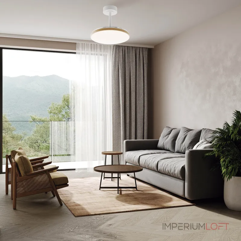 Потолочная люстра-вентилятор Mantra SLIM FAN 9009 Потолочная люстра-вентилятор Mantra SLIM FAN 9009