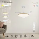 Потолочная люстра-вентилятор Mantra SLIM FAN 9009