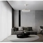Потолочная люстра-вентилятор Mantra GLASS FAN 9525