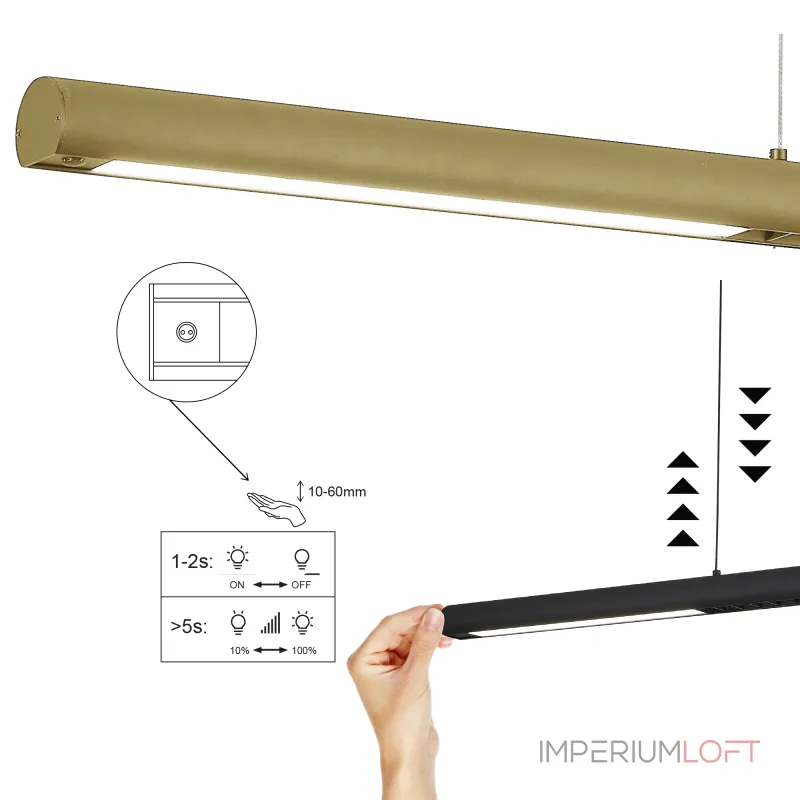 Подвесной светильник Mantra LINEAL 9034