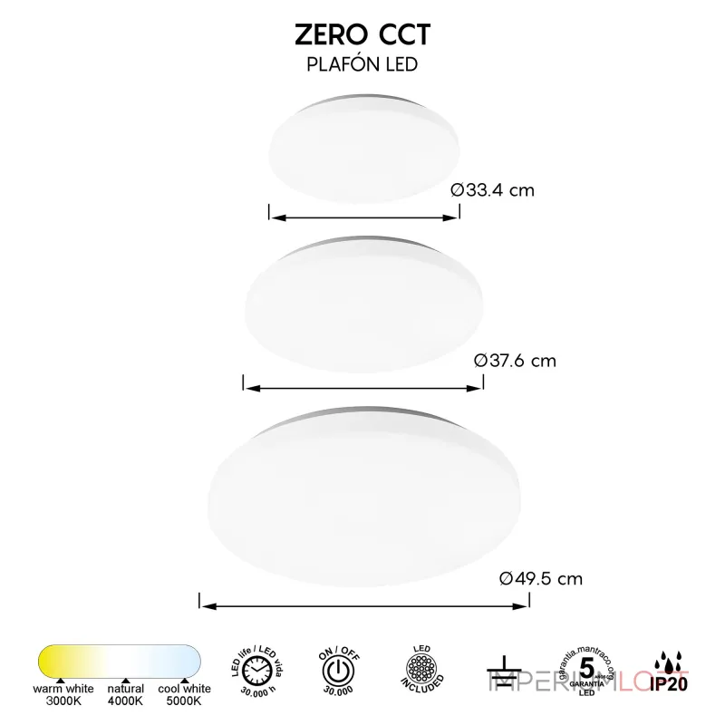 Потолочный светильник Mantra ZERO 8695