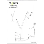 Настольная лампа Mantra ARRECIFE 9213