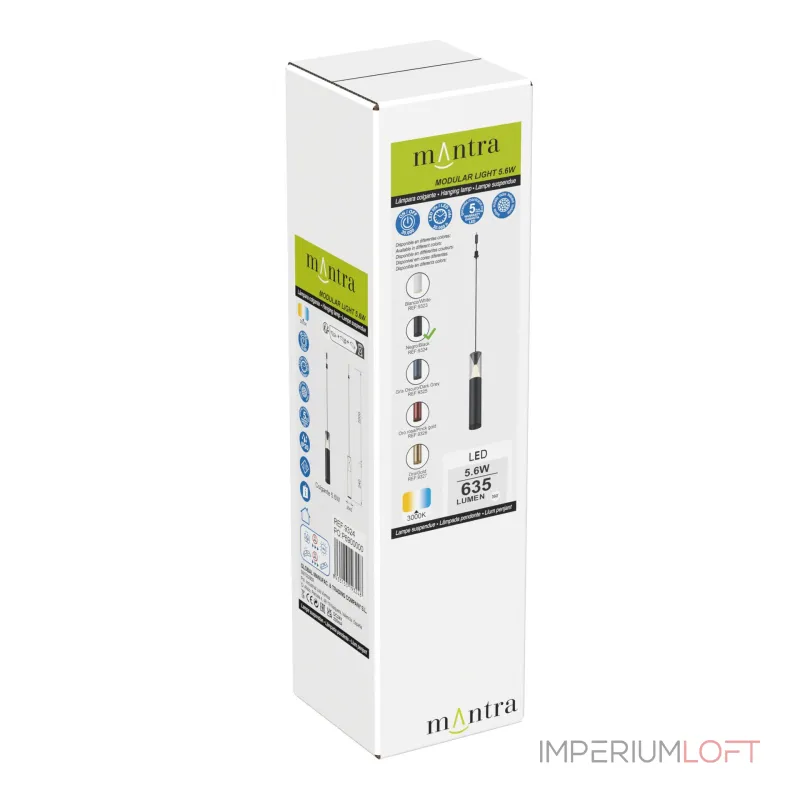 Подвесной модульный светильник без основания Mantra SPARK 9324 Подвесной модульный светильник без основания Mantra SPARK 9324