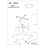 Основание потолочное 8L Mantra MODULAR LIGHT FLORONES 9369