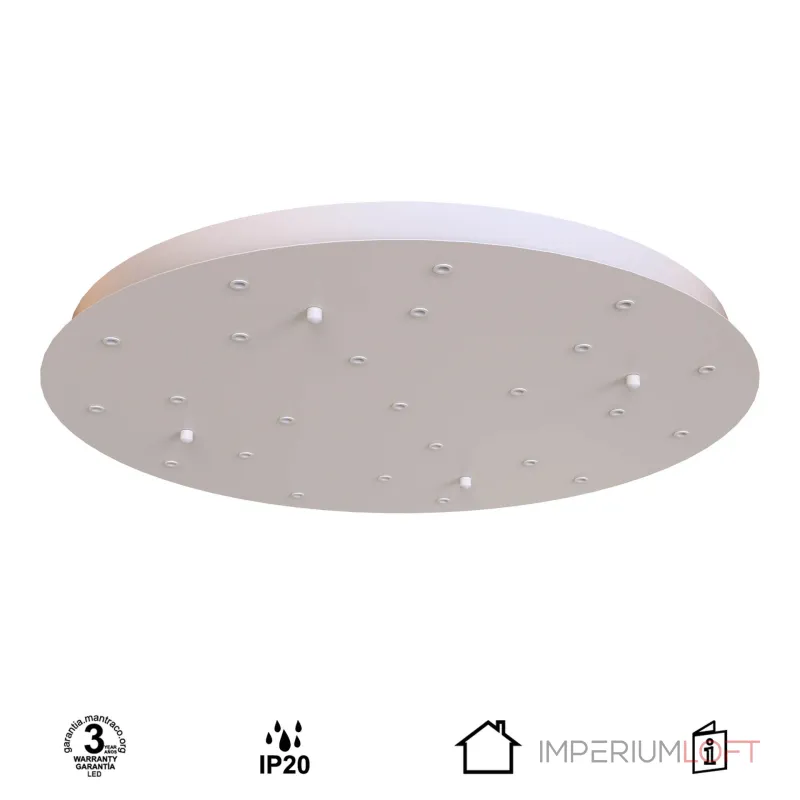Основание потолочное 24L Mantra MODULAR LIGHT FLORONES 9374 Основание потолочное 24L Mantra MODULAR LIGHT FLORONES 9374