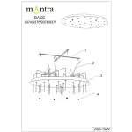 Основание потолочное 24L Mantra MODULAR LIGHT FLORONES 9374