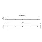 Основание потолочное 5L Mantra MODULAR LIGHT FLORONES 9383