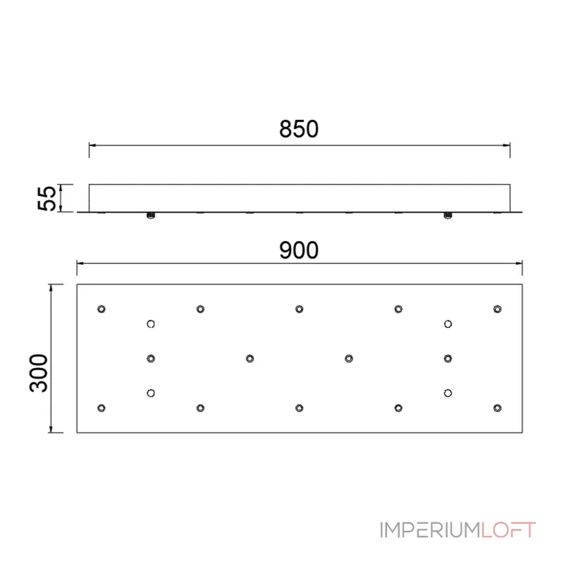 Основание потолочное 14L Mantra MODULAR LIGHT FLORONES 9393 Основание потолочное 14L Mantra MODULAR LIGHT FLORONES 9393