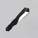 Радиусный профиль 35x35 Twist 180° черный Maytoni ALM-3535R-B-T-180°-0.5M
