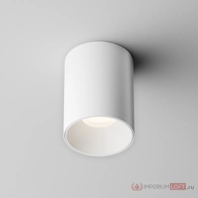 Декоративная рамка-отражатель для накладных светильников серии Alfa LED Maytoni Downlight Ring8-10W-RD-W от ImperiumLoft