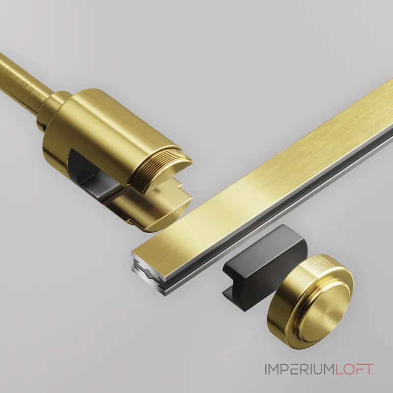 Крепление настенное Wall одинарное удлиненное Flarity латунь Maytoni FLARITY TRA155CW-SL1-BS