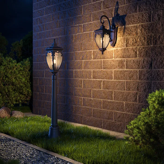 Ландшафтный светильник Fleur O414FL-01BZ1 от ImperiumLoft