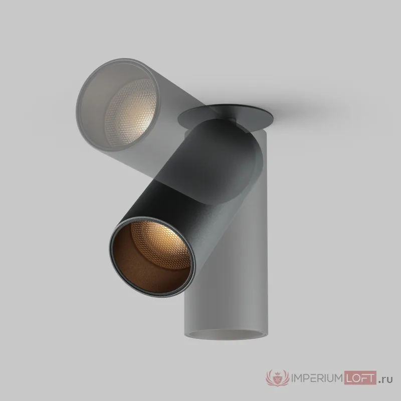 Встраиваемый светильник Maytoni FOCUS LED C053CL-L12W2.7K-W-B от ImperiumLoft
