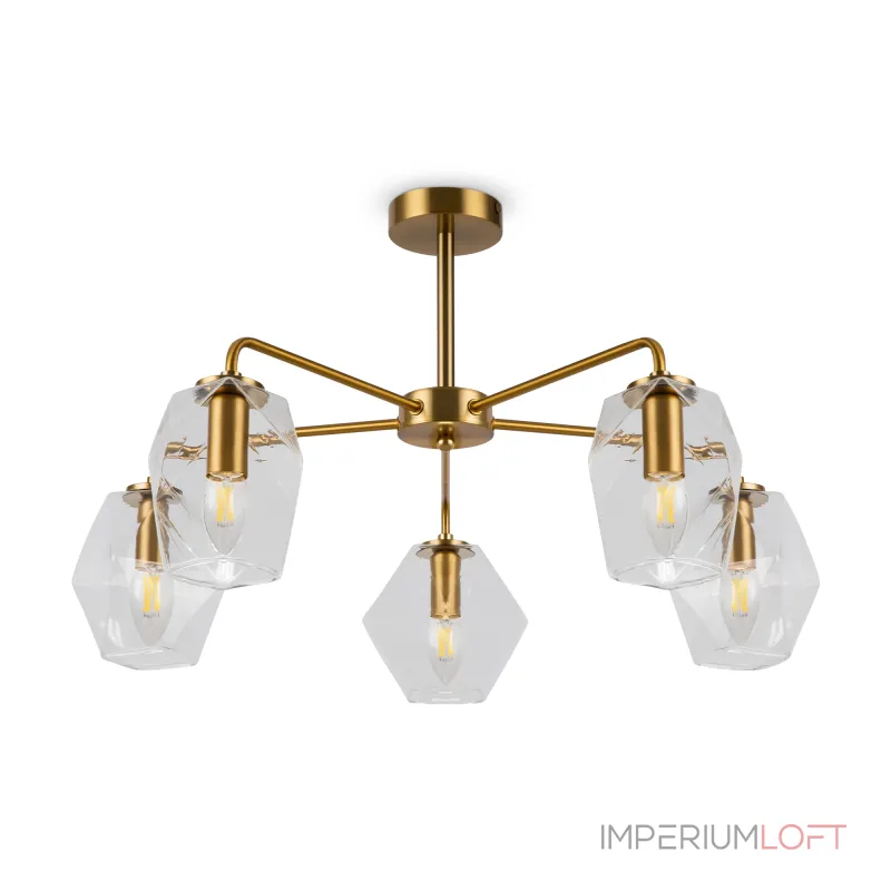 Потолочная люстра Freya Измерение / Dimension FR5177PL-05BS