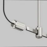 Ввод питания боковой платина Maytoni Flarity TRA154C-SB1-PT