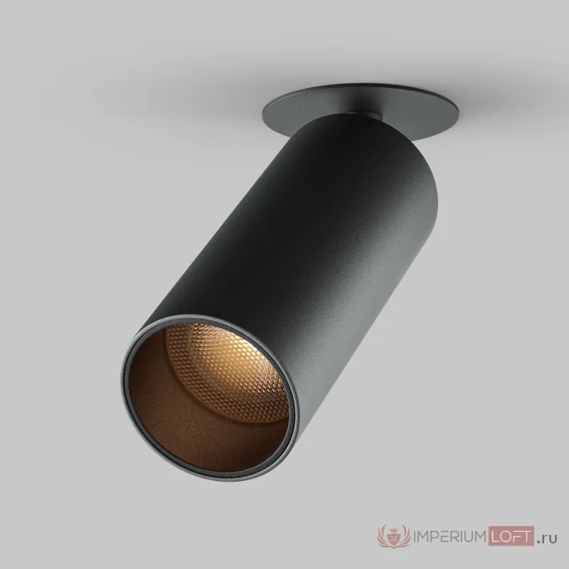 Встраиваемый светильник Maytoni FOCUS LED C053CL-L12W2.7K-W-B от ImperiumLoft