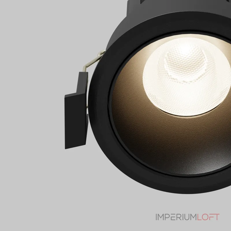 Встраиваемый светильник Maytoni Dip DL115-10W-4K-B от ImperiumLoft