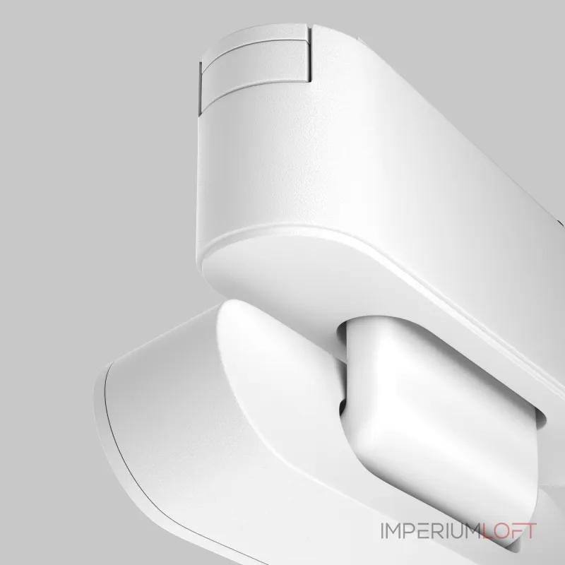 Адаптер к трековому светильнику Radity 115mm белый