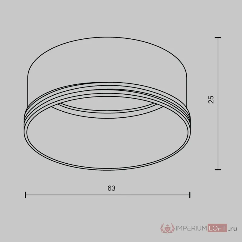 Декоративное кольцо для Focus Led 20Вт от ImperiumLoft