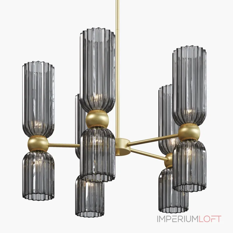 Люстра на штанге Maytoni Modern MOD302PL-10GR