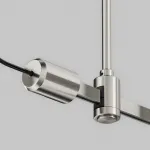 Ввод питания боковой платина Maytoni Flarity TRA154C-SB1-PT
