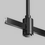 Крепление потолочное Short 78мм с вводом питания Flarity черный Maytoni FLARITY TRA156C-B1-B