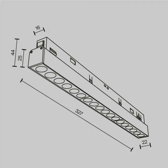 Трековый светильник Maytoni Points TR031-4-18WTW-M-DSZ-W от ImperiumLoft