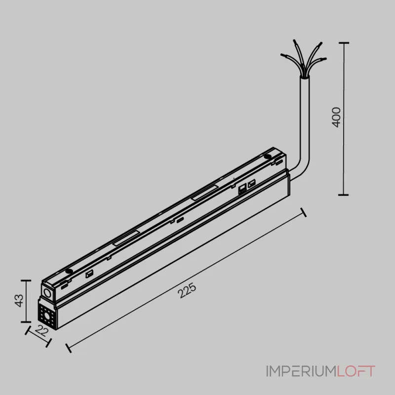 Блок питания Maytoni TRA034DR-100W-DD-B от ImperiumLoft Блок питания Maytoni TRA034DR-100W-DD-B от ImperiumLoft