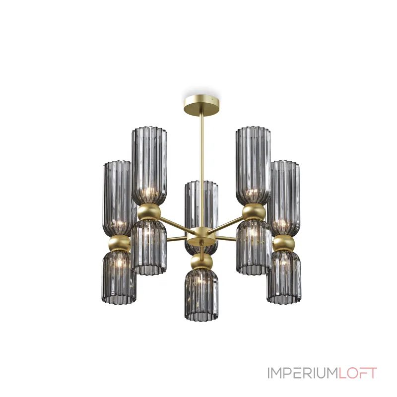 Люстра на штанге Maytoni Modern MOD302PL-10GR